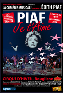 Affiche Piaf je t’aime